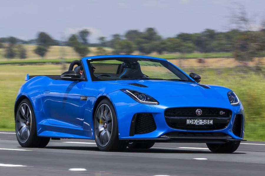 Jaguar F-Type SVR Convertible (AU) '2016